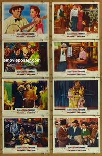 c816 STORY OF WILL ROGERS 8 movie lobby cards '52 biography, Jane Wyman