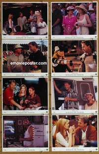 c853 TIN CUP 8 Spanish/US movie lobby cards '96 Kevin Costner, Russo