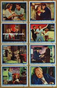 c230 DEAD RINGER 8 movie lobby cards '64 Bette Davis, Karl Malden