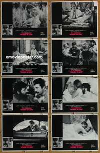 c912 WOMEN IN LOVE 8 movie lobby cards '70 Ken Russell, D.H. Lawrence