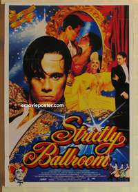 d134 STRICTLY BALLROOM Aust one-sheet movie poster '92 Paul Mercurio