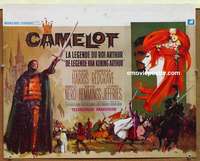 d006 CAMELOT Belgian movie poster '68 Richard Harris, Vanessa Redgrave