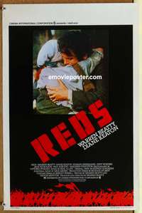 d023 REDS Belgian movie poster '81 Warren Beatty, Diane Keaton