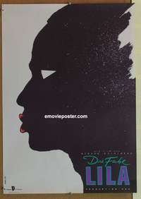 d428 COLOR PURPLE East German movie poster '85 Whoopi Goldberg, Oprah!