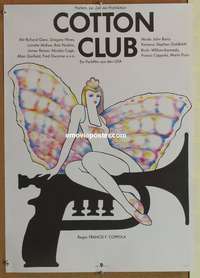 d429 COTTON CLUB East German movie poster '84 really cool image!