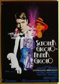 d497 JUST A GIGOLO German movie poster '81 David Bowie, Kim Novak