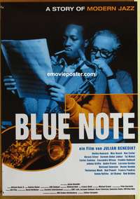 d454 BLUE NOTE German movie poster '97 Jazz, Herbie Hancock