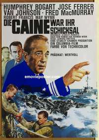 d460 CAINE MUTINY German movie poster R66 Humphrey Bogart, Ferrer