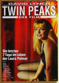 d541 TWIN PEAKS: FIRE WALK WITH ME German movie poster '92 David Lynch