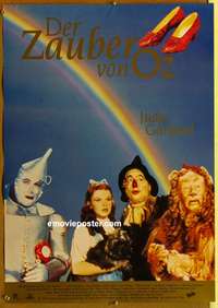 d547 WIZARD OF OZ German movie poster R90s all-time classic!