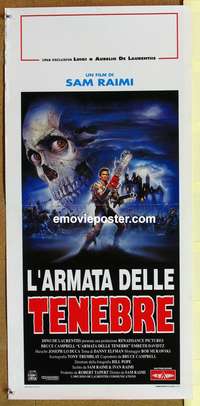 d219 ARMY OF DARKNESS Italian locandina movie poster '93 Sam Raimi
