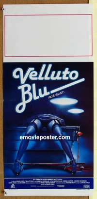 d221 BLUE VELVET Italian locandina movie poster '86 David Lynch