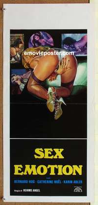 d257 MAKE LOVE WITH ME Italian locandina movie poster '77 sexy artwork, Sex Emotion!