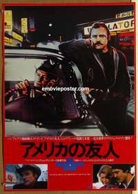 d338 AMERICAN FRIEND Japanese movie poster '77 Dennis Hopper, Ganz