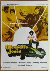 d556 CLEOPATRA JONES Yugoslavian movie poster '73 Tamara Dobson