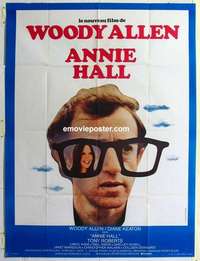 g029 ANNIE HALL French one-panel movie poster '77 Woody Allen, Diane Keaton