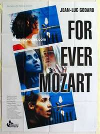 g071 FOR EVER MOZART French one-panel movie poster '96 Jean-Luc Godard