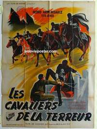 g103 LAS CALAVERAS DEL TERROR French one-panel movie poster '48 Pedro Armendariz