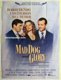 g112 MAD DOG & GLORY French one-panel movie poster '93 Robert De Niro