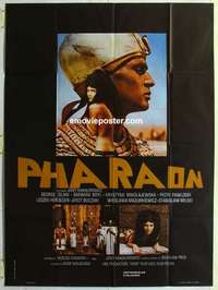 g136 PHARAOH French one-panel movie poster '66 Egyptian, Jerzy Kawalerowicz