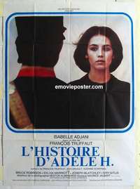 g167 STORY OF ADELE H French one-panel movie poster '75 Francois Truffaut