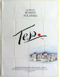 g172 TESS French one-panel movie poster '81 Roman Polanski, Nastassja Kinski