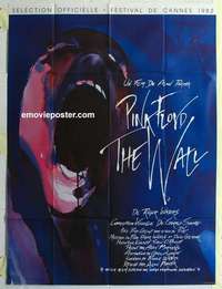 g186 WALL CinePoster REPRO French 1p '82 Pink Floyd, Roger Waters, rock & roll art by Gerald Scarfe