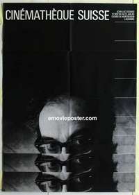 g007 CINEMATHEQUE SUISSE French 35x50 movie poster '84 Jean-Luc Godard
