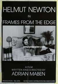 g009 FRAMES FROM THE EDGE French 31x46 movie poster '89 Helmut Newton