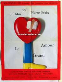 g019 GREAT LOVE French 22x30 movie poster '69 Pierre Etaix