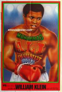 g010 MUHAMMAD ALI THE GREATEST French 31x47 '74 heavyweight boxing champ Muhammad Ali!