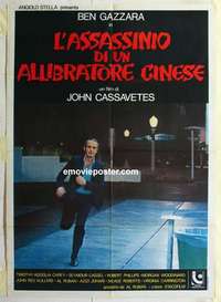 g231 KILLING OF A CHINESE BOOKIE Italian one-panel movie poster '76 Cassavetes