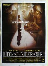 g235 LAST EMPEROR Italian one-panel movie poster '87 Bernardo Bertolucci epic!