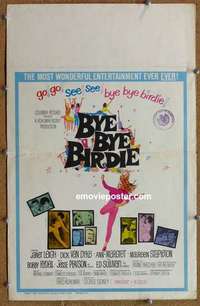g356 BYE BYE BIRDIE window card movie poster '63 Ann-Margret, Janet Leigh