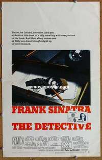g401 DETECTIVE window card movie poster '68 Frank Sinatra, Lee Remick