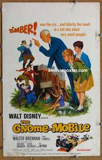 g443 GNOME-MOBILE window card movie poster '67 Walt Disney, Walter Brennan
