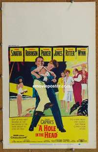 g465 HOLE IN THE HEAD window card movie poster '59 Frank Sinatra, Capra