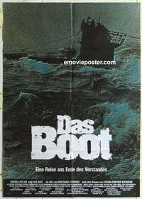 k030 DAS BOOT German 33x47 movie poster '82 The Boat, WWII classic!