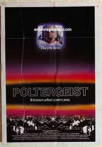 k028 POLTERGEIST South African one-sheet movie poster '82 Tobe Hooper