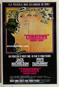 k038 CHINATOWN South American movie poster '74 Jack Nicholson, Roman Polanski