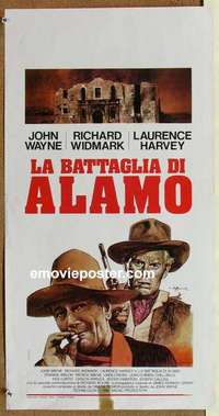 m275 ALAMO Italian locandina movie poster R71 John Wayne, Widmark