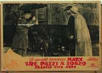 m318 AT THE CIRCUS Italian photobusta movie poster R48 Marx Brothers!