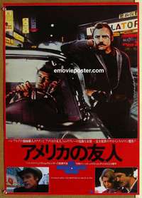 m466 AMERICAN FRIEND Japanese movie poster '77 Dennis Hopper, Wenders