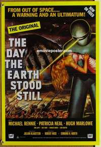 m014 DAY THE EARTH STOOD STILL Australian video movie poster R90s