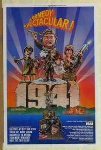 n010 1941 style F one-sheet movie poster '79 Spielberg, John Belushi
