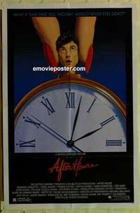 n047 AFTER HOURS style B one-sheet movie poster '85 Scorsese, Arquette