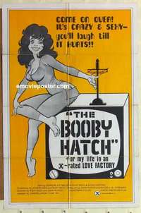 n223 BOOBY HATCH one-sheet movie poster '75 comedy, Sharon Joy