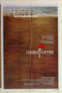 n338 CHARIOTS OF FIRE one-sheet movie poster '81 Olympic running!