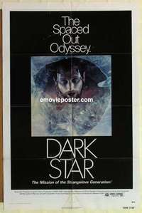 n472 DARK STAR one-sheet movie poster '75 John Carpenter sci-fi!