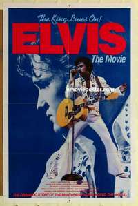 n575 ELVIS #1 one-sheet movie poster '79 Kurt Russell, John Carpenter